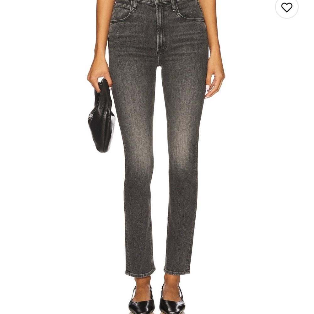 Mother Denim Dazzler Hover Jeans in Midnight with Molly